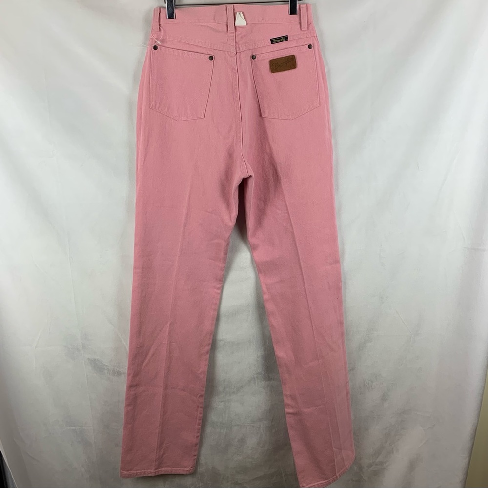 VINTAGE WRANGLER NWOT Pink High Rise Straight Leg Jeans Sz 8